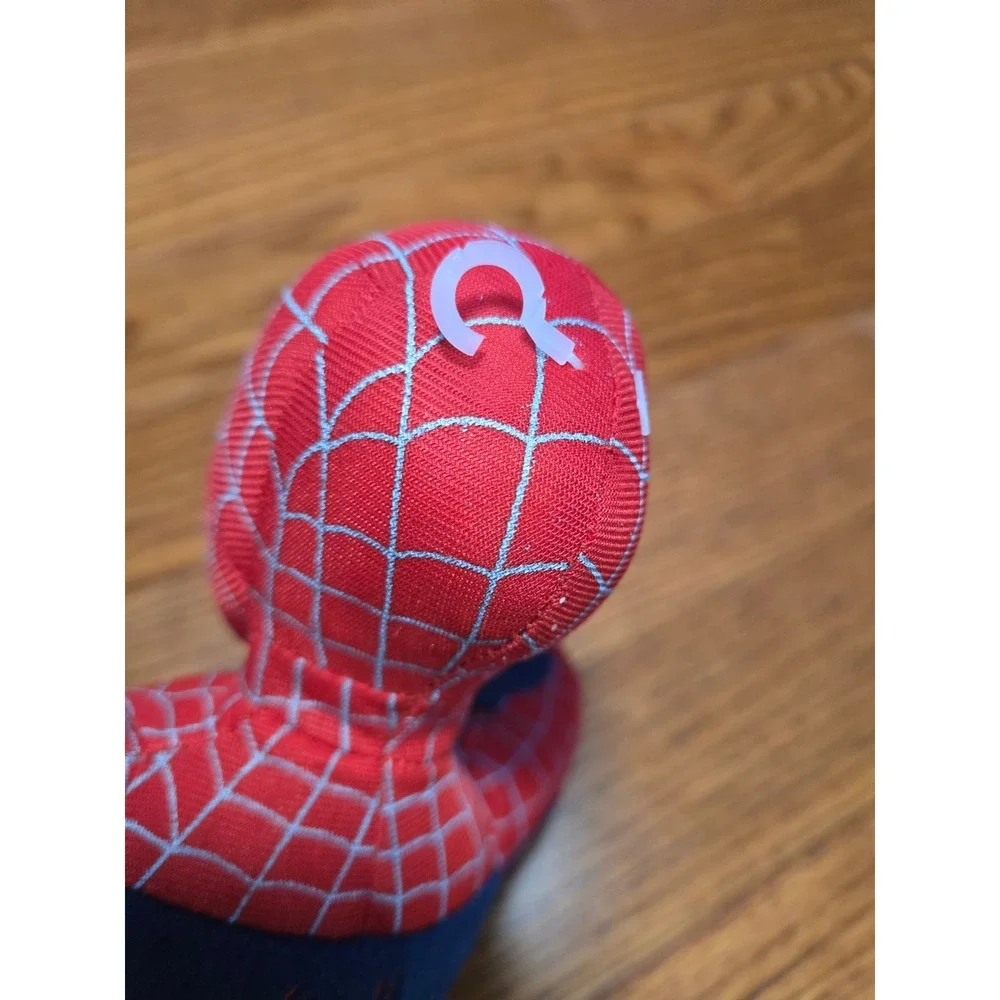 Marvel Spider-Man 2 Movie Plush 2004 Toy Biz Red Blue Collectible Figure NWT
